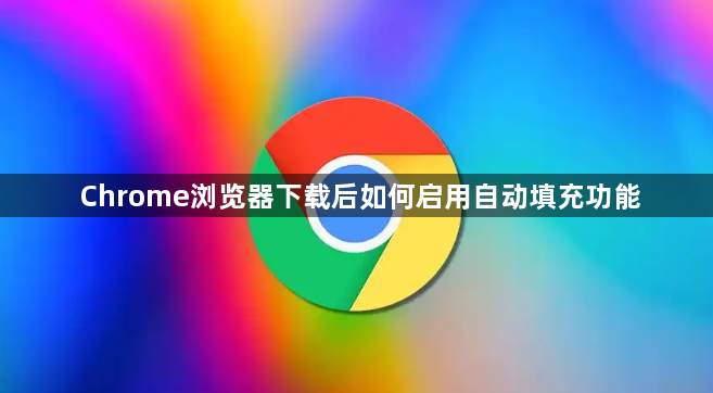 Chrome浏览器下载后如何启用自动填充功能1