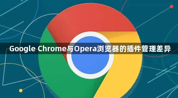 Google Chrome与Opera浏览器的插件管理差异1