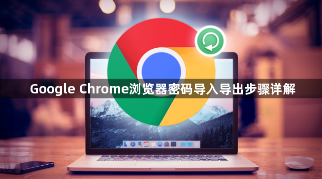 Google Chrome浏览器密码导入导出步骤详解1