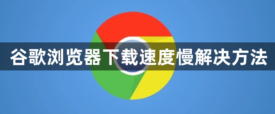 谷歌浏览器下载速度慢解决方法1
