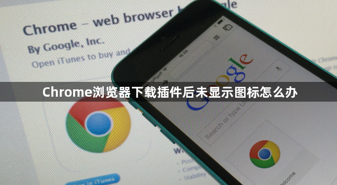 Chrome浏览器下载插件后未显示图标怎么办1