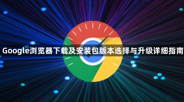 Google浏览器下载及安装包版本选择与升级详细指南1