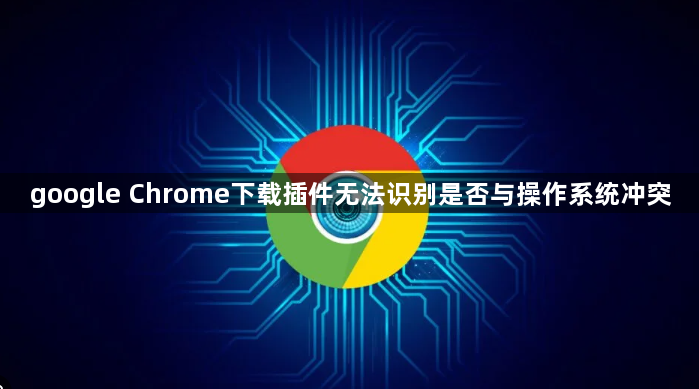 google Chrome下载插件无法识别是否与操作系统冲突1