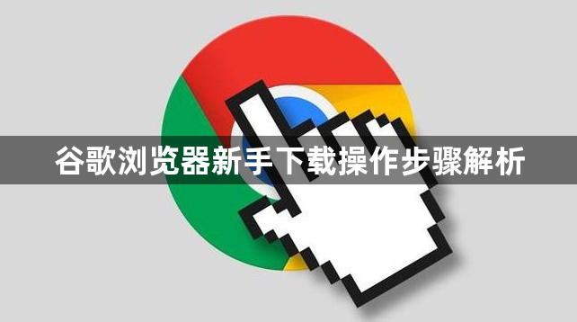 谷歌浏览器新手下载操作步骤解析1