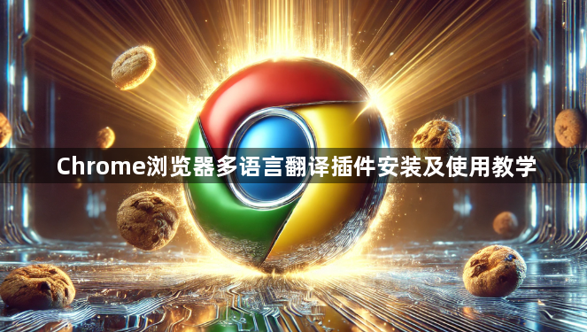Chrome浏览器多语言翻译插件安装及使用教学1