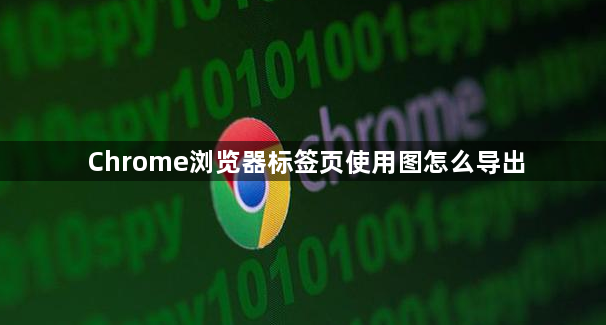 Chrome浏览器标签页使用图怎么导出1