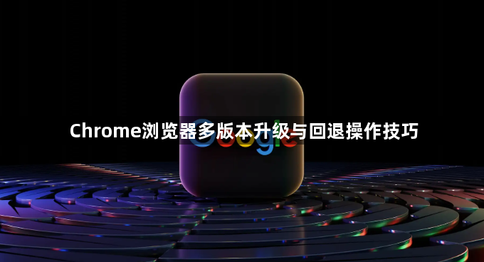 Chrome浏览器多版本升级与回退操作技巧1