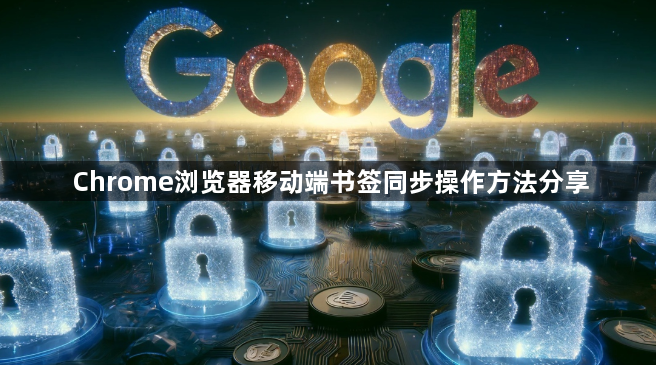 Chrome浏览器移动端书签同步操作方法分享1