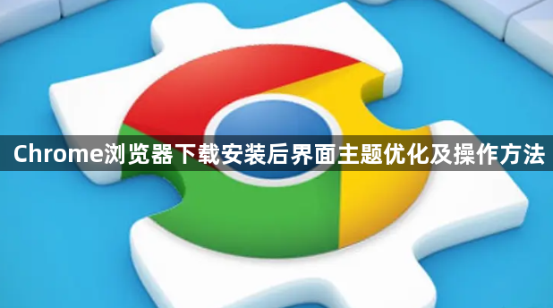 Chrome浏览器下载安装后界面主题优化及操作方法1