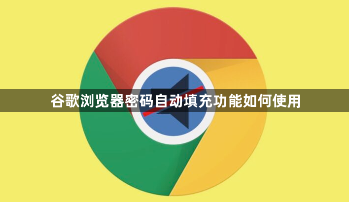 谷歌浏览器密码自动填充功能如何使用1
