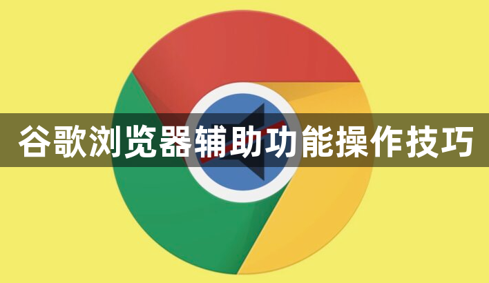 谷歌浏览器辅助功能操作技巧1