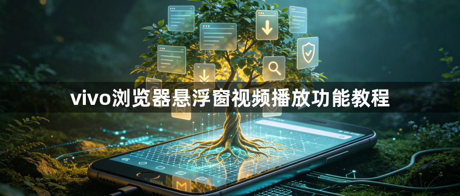 vivo浏览器悬浮窗视频播放功能教程1