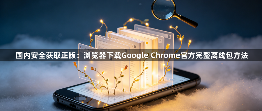 国内安全获取正版：浏览器下载Google Chrome官方完整离线包方法1