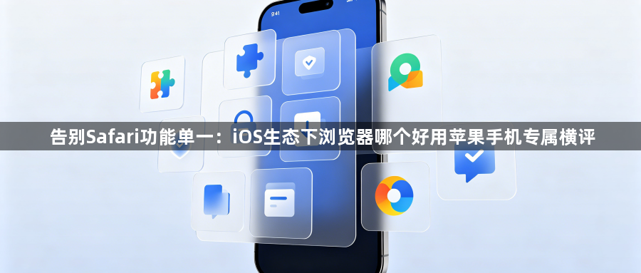 告别Safari功能单一：iOS生态下浏览器哪个好用苹果手机专属横评1