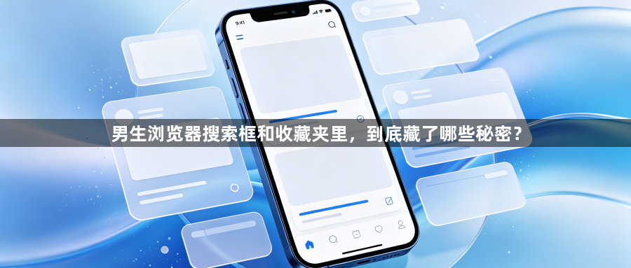 男生浏览器搜索框和收藏夹里，到底藏了哪些秘密？1