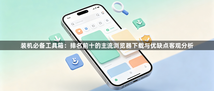 装机必备工具箱:排名前十的主流浏览器下载与优缺点客观分析1