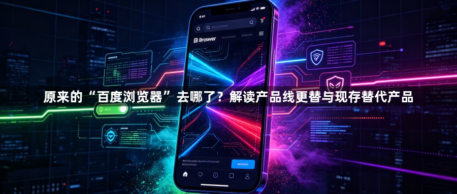 原来的“百度浏览器”去哪了?解读产品线更替与现存替代产品1