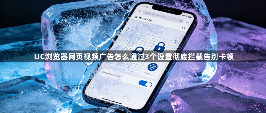 UC浏览器网页视频广告怎么通过3个设置彻底拦截告别卡顿1