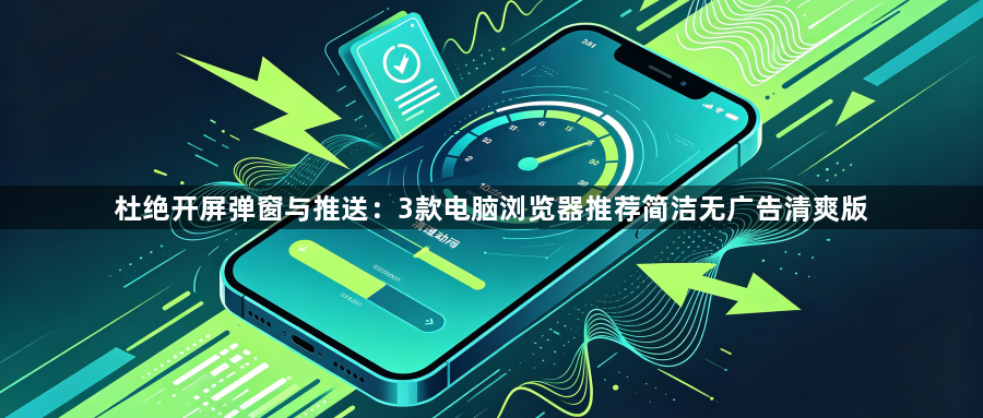 杜绝开屏弹窗与推送:3款电脑浏览器推荐简洁无广告清爽版1