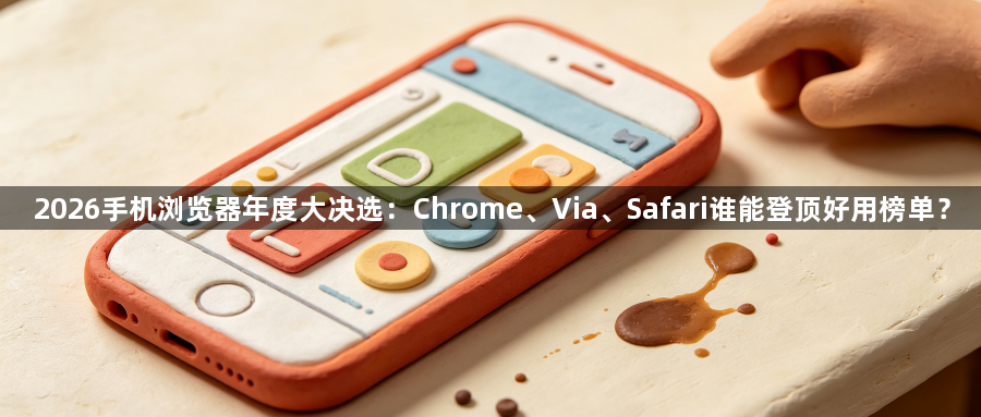 2026手机浏览器年度大决选:Chrome、Via、Safari谁能登顶好用榜单?1