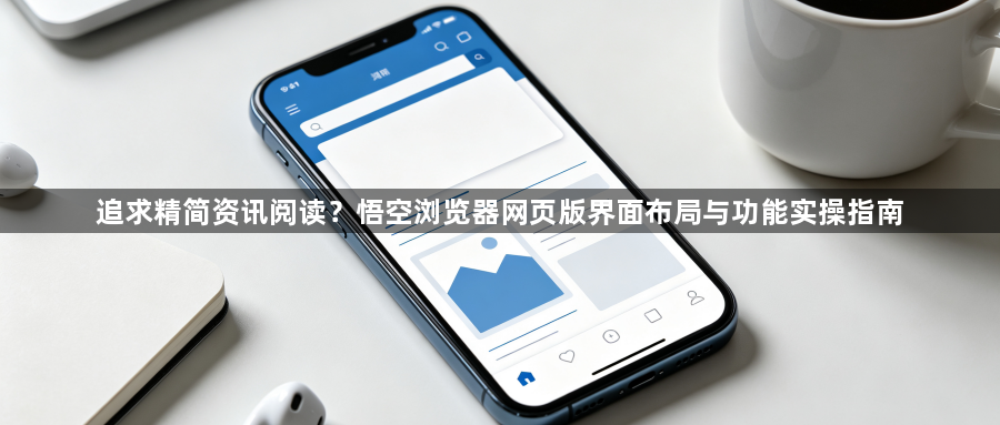 追求精简资讯阅读？悟空浏览器网页版界面布局与功能实操指南1