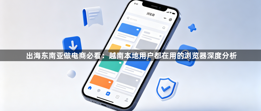 出海东南亚做电商必看:越南本地用户都在用的浏览器深度分析1