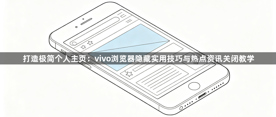 打造极简个人主页：vivo浏览器隐藏实用技巧与热点资讯关闭教学1