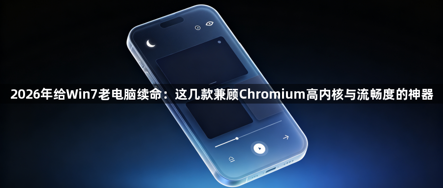 2026年给Win7老电脑续命：这几款兼顾Chromium高内核与流畅度的神器1
